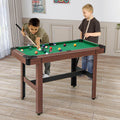 2026 NewCostway 48" Pool Table for Kids & Adults with Full Set of Balls 2 Cue Sticks 2 Chalks Green