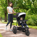 2026 NewJeep TurboGlyde Jogging Stroller by Delta Children, Black