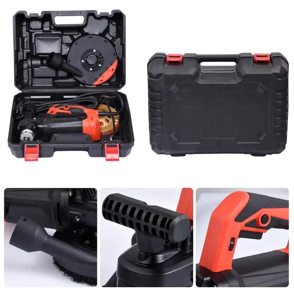 2026 NewPWTOOL Concrete Floor Grinder | Multifunctional Concrete Sander Concrete Sanding Machine | Flexible Floor Sander Floor Grinder Polishing Machine for Floor Sanding Wall Sanding