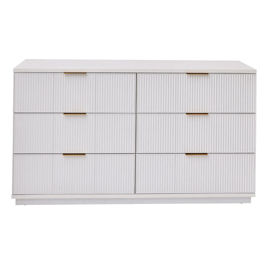 2026 NewBetter Homes and Gardens Lillian 6 Drawer Dresser, White