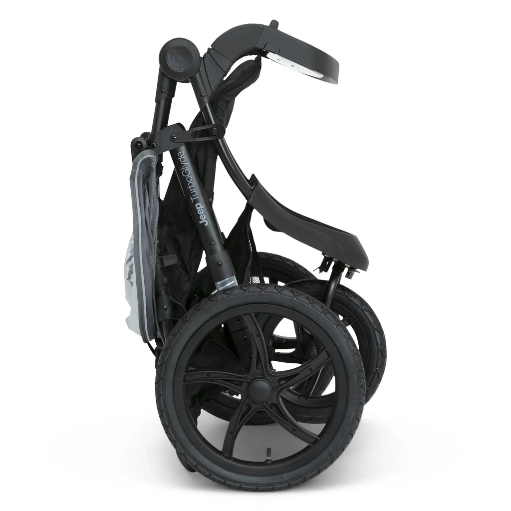 2026 NewJeep TurboGlyde Jogging Stroller by Delta Children, Black