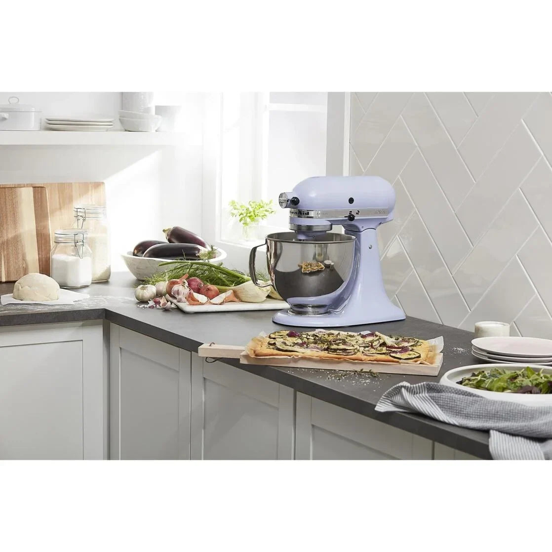 2026 NewKitchenAid Artisan Series 5-Quart Tilt-Head Stand Mixer, Wildflower, KSM156CXWF