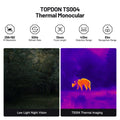 2026 NewTOPDON TS004 Thermal Monocular Camera, 256x192 Resolution, 50Hz Refresh Rate, 450 Yard Detection Range