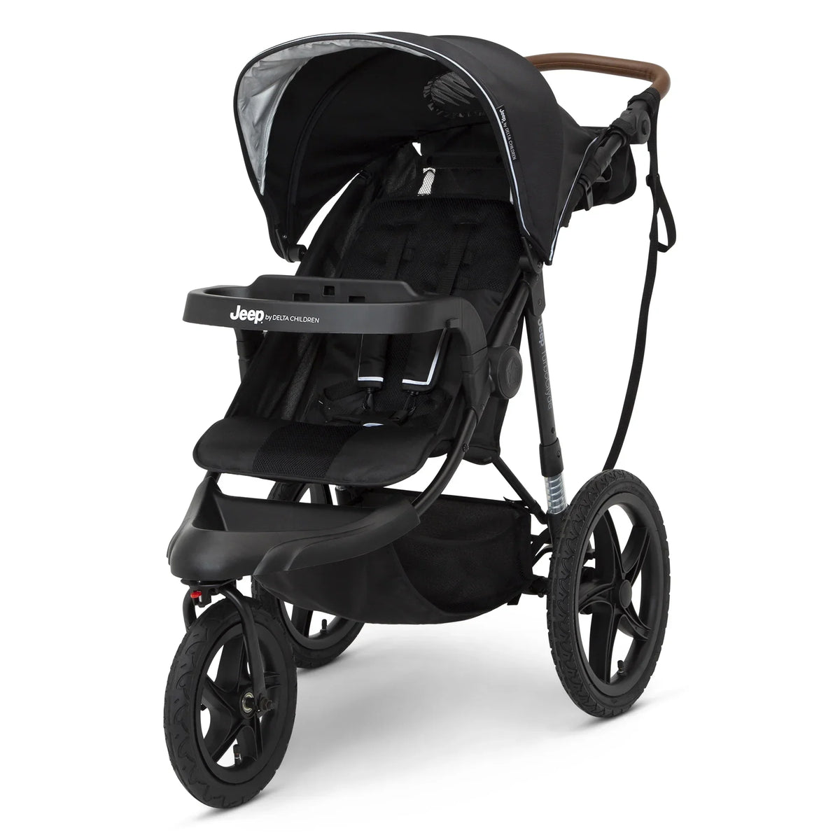 2026 NewJeep TurboGlyde Jogging Stroller by Delta Children, Black