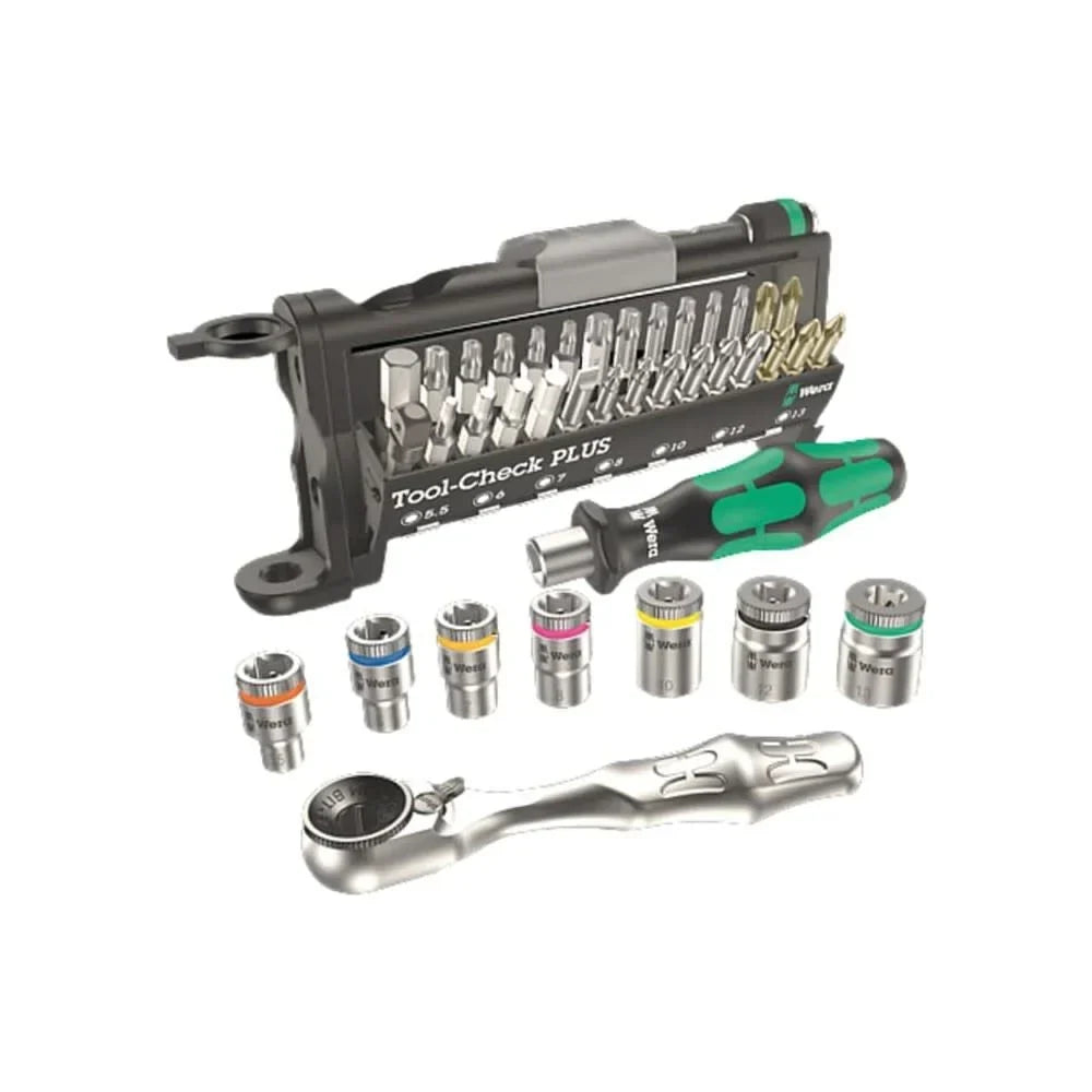 2026 NewWera Tools Tool-Check Plus Tool Set With Bitholding Screwdriver, 39 Pieces
