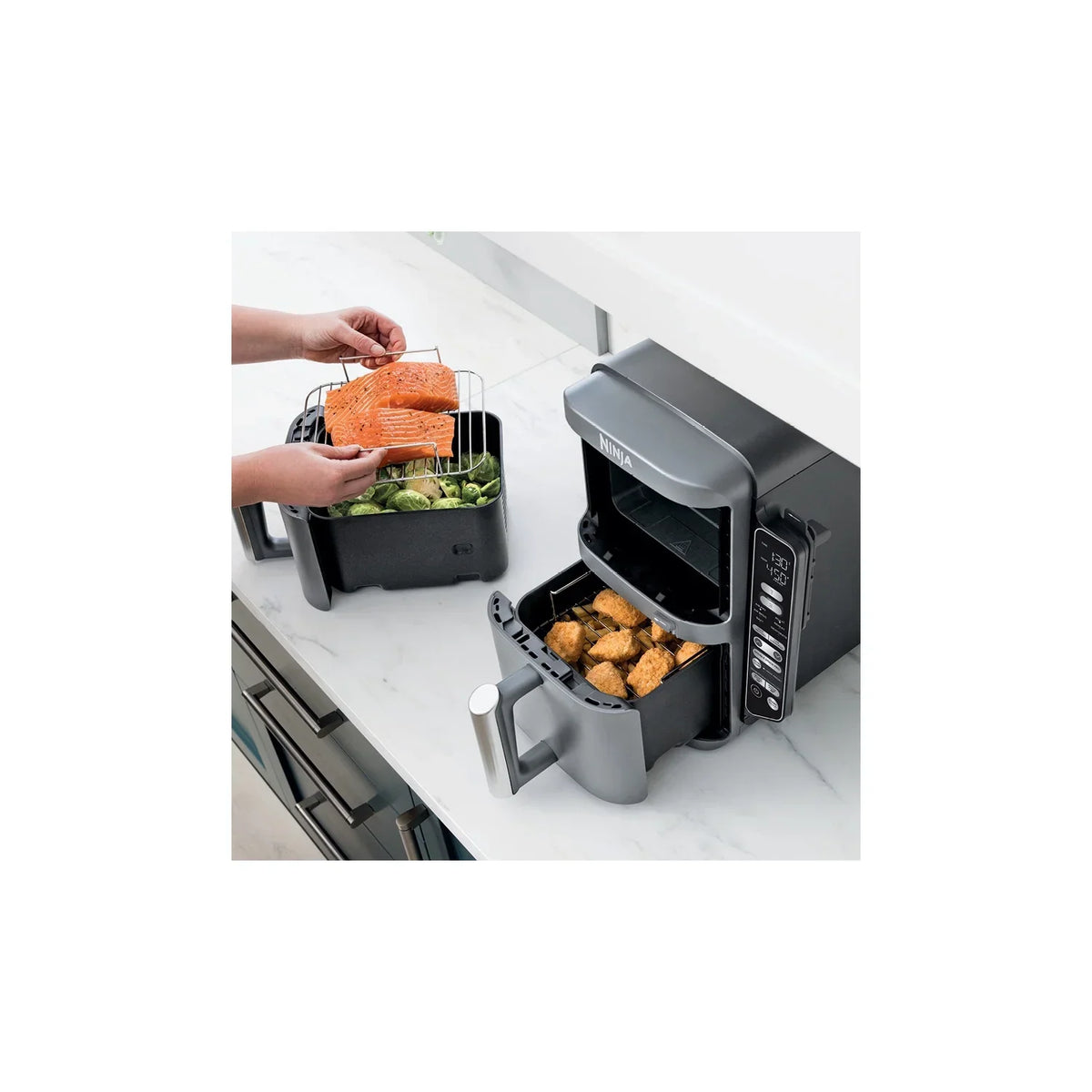 2026 NewNinja DoubleStack XL Smart 2-Basket Air Fryer