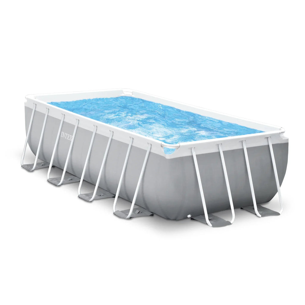 2026 NewIntex 16Ft X 8Ft X 42In Prism Frame Rectangular Pool Set