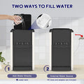 2026 NewAdvwin 3 in 1 Water Dispenser with Ice Maker Countertop, Bullet Ice, Crushed Ice, Water Cooler, 44Lbs/24H, 12 Ice Cube/6Min, Self-cleaning, 4Lbs Ice Storage, Home, Kitchen, Party, RV