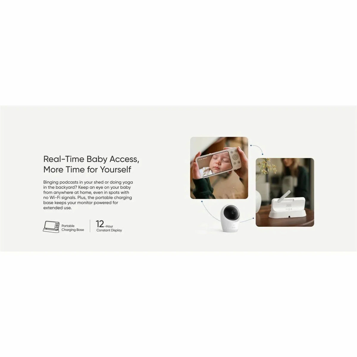 2026 NewEufy Baby Monitor E20 with 2K Camera