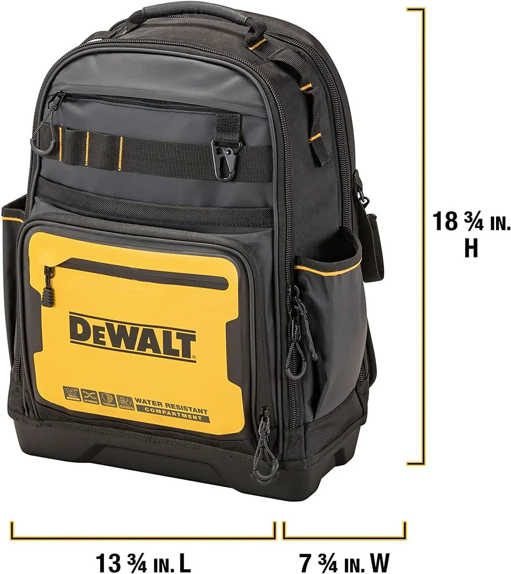2026 NewDEWALT Tool Backpack, Tool Storage and Organization, Durable and Water Resistant DWST560102