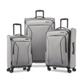2026 NewAmerican Tourister X-Lite 3-Piece Luggage Set with Spinner Wheels - Light Grey