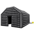 2026 NewInflatable Nightclub Tent - 12FT Tall Blow Up Party Shelter with Lights, Perfect for Festivals & Events