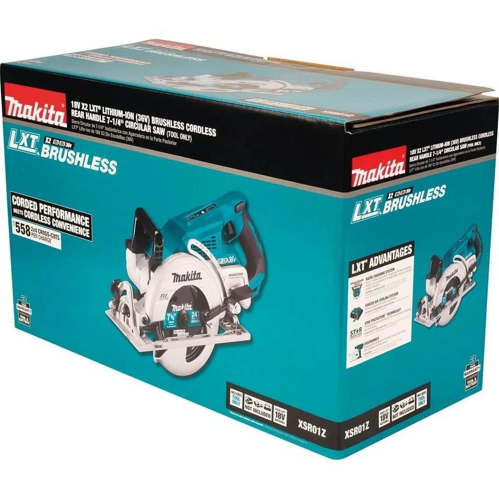 2026 NewMakita Circular Saw, 7.25 in Dia, 5100 RPM XSR01Z
