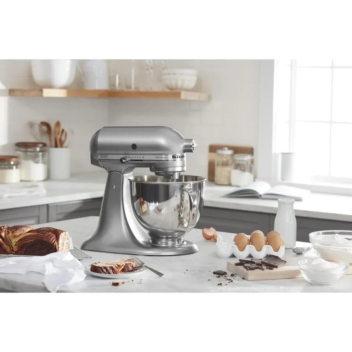 2026 NewKitchenAid Artisan Series 5-Quart Tilt-Head Stand Mixer, Wildflower, KSM156CXWF
