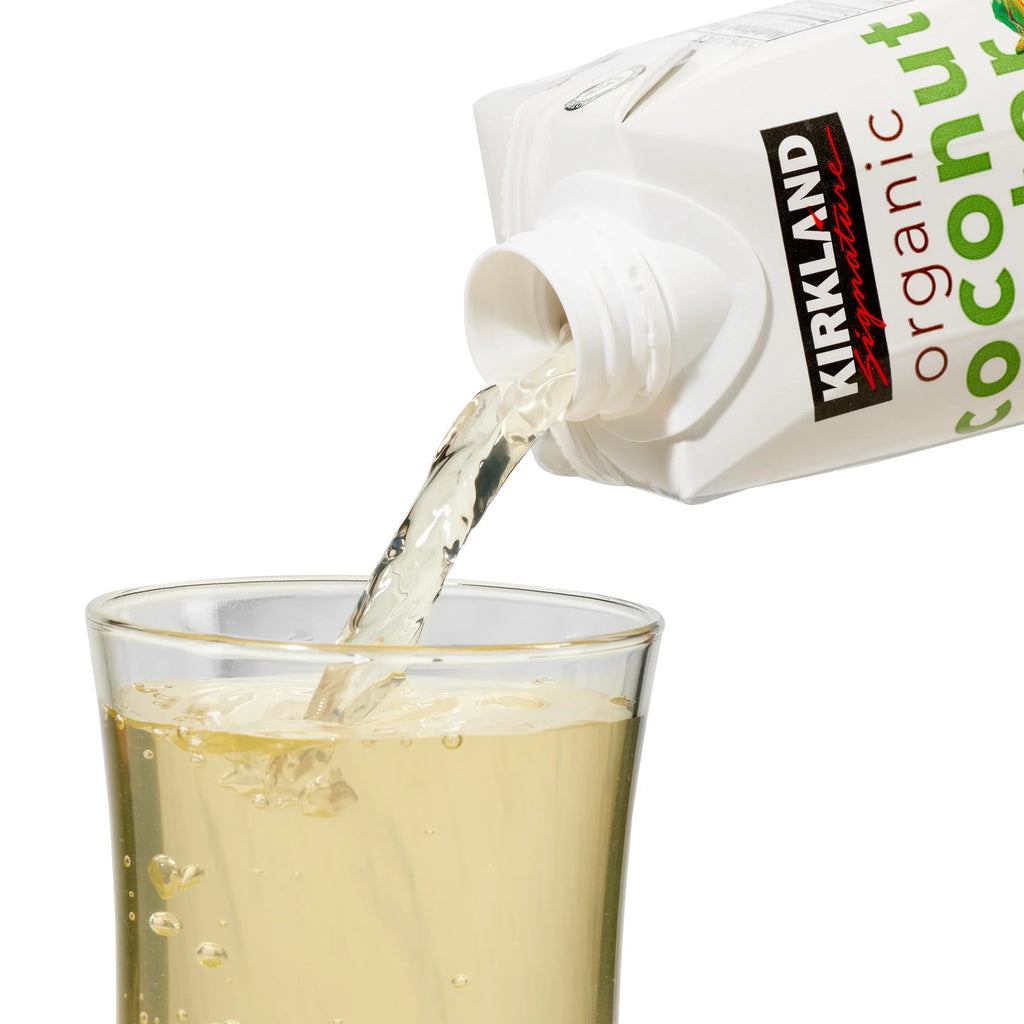 2026 NewKirkland Signature, Organic Coconut Water, 11.1 fl oz, 12-count