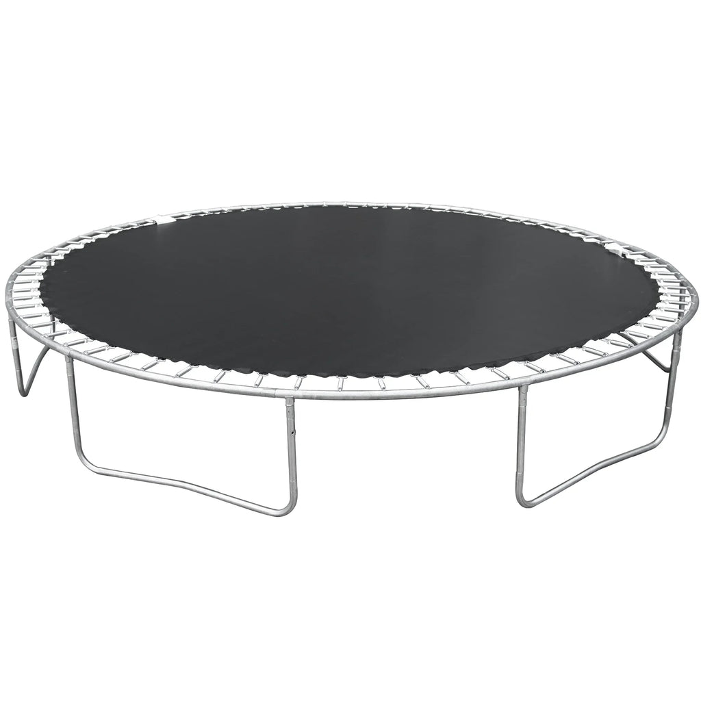 2026 New14FT Outdoor Trampoline with Safety Enclosure, Steel Tube Frame, Ladder & Secure Net - Heavy Duty, Blue