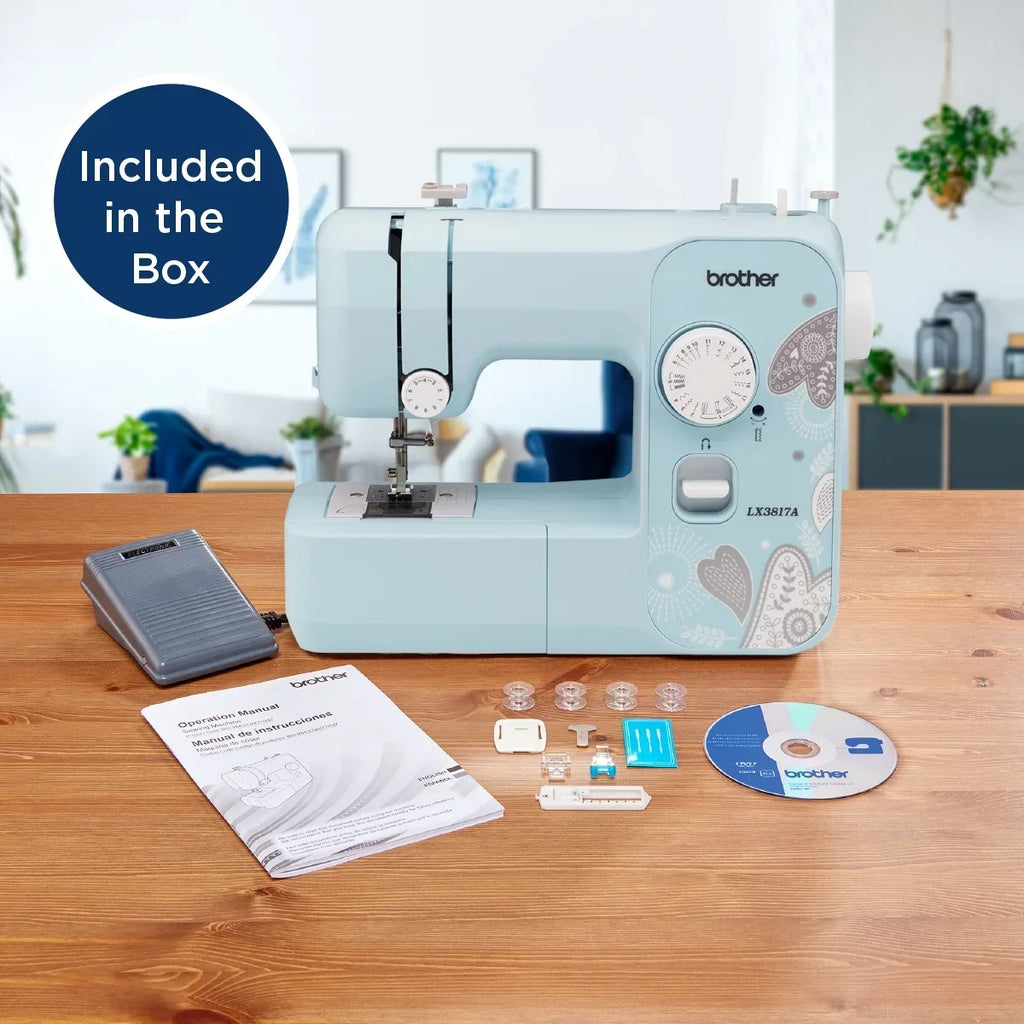 2026 NewBrother LX3817- Beginner Sewing Machine, 17 Stiches
