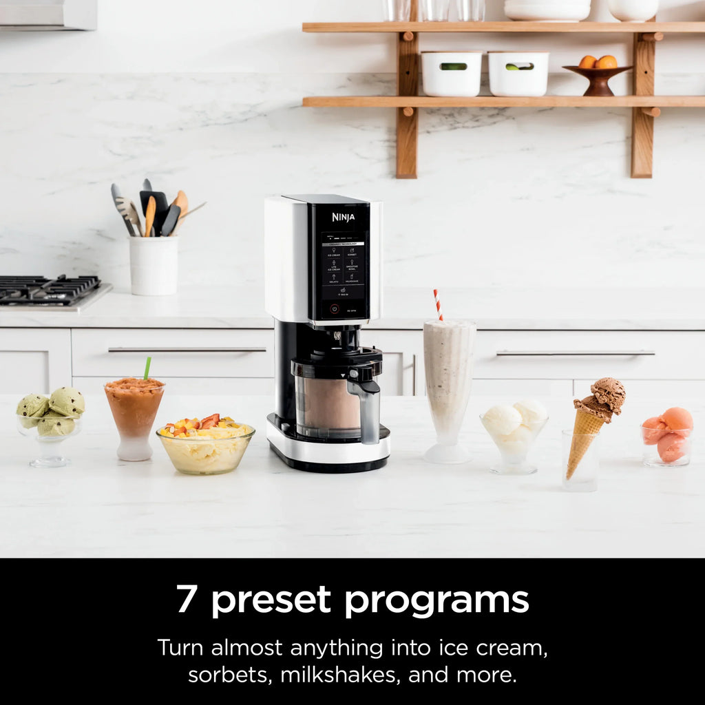 2026 NewNinja. CREAMi., Ice Cream Maker and Frozen Treat Maker with 7 One-Touch Programs, NC300WMWH
