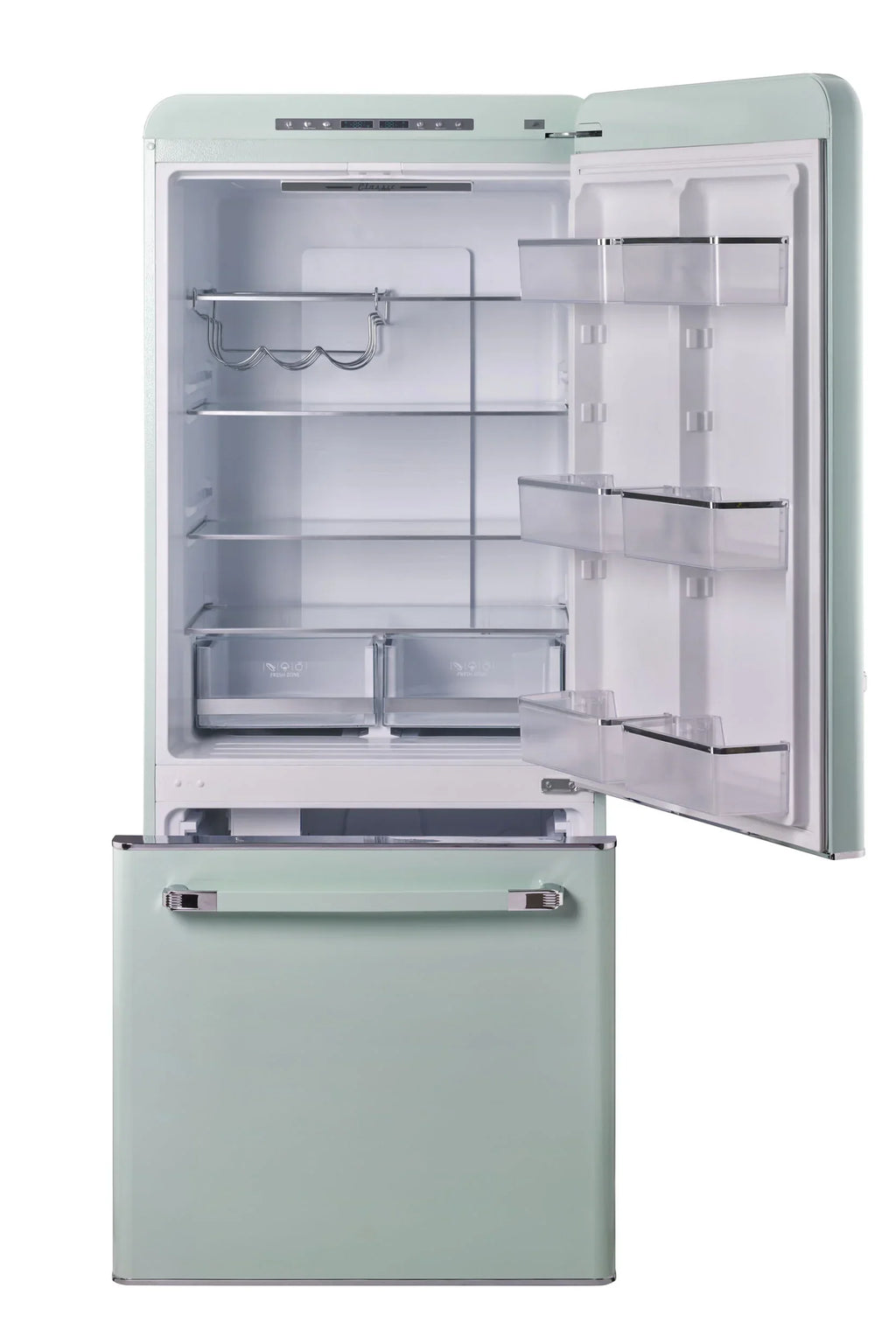 2026 NewUnique Appliances Ugp-510L Ac Classic Retro 30" Wide 17.7 Cu. Ft. Energy Star Certified
