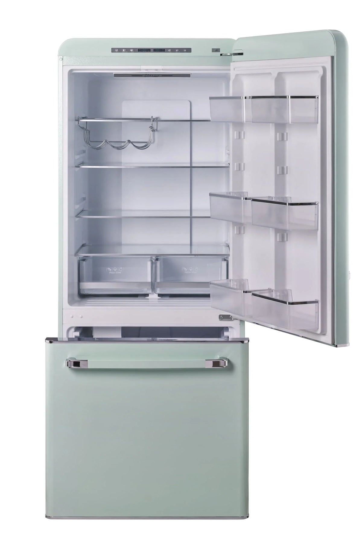 2026 NewUnique Appliances Ugp-510L Ac Classic Retro 30" Wide 17.7 Cu. Ft. Energy Star Certified