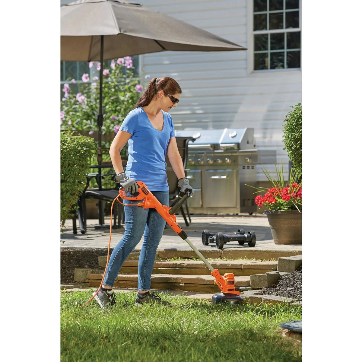 2026 NewBLACK+DECKER 3-In-1 Electric Walk-Behind Mower, Trimmer, Edger, (BESTA512CM)