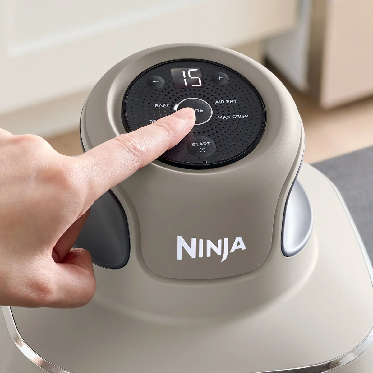 2026 NewNinja Crispi 4-in-1 Portable Glass Air Fryer Cooking System, 4-Qt & 6-Cup Containers, Cyberspace