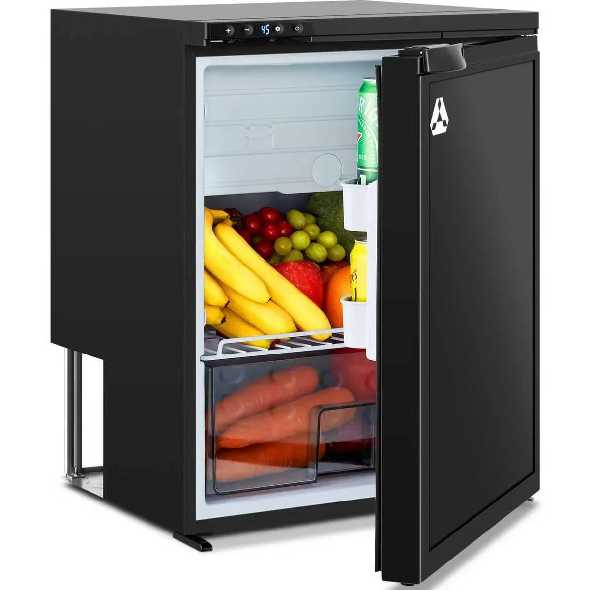 2026 NewBODEGACOOLER 12 Volt Refrigerator, RV Refrigerator APP Control, 65L(2.3cu.ft.) RV Fridge Freezer, Car Refrigerator with Lock, (4a. -46a. ) Travel Compressor Cooler 12/24V DC for Truck, RV, Camping