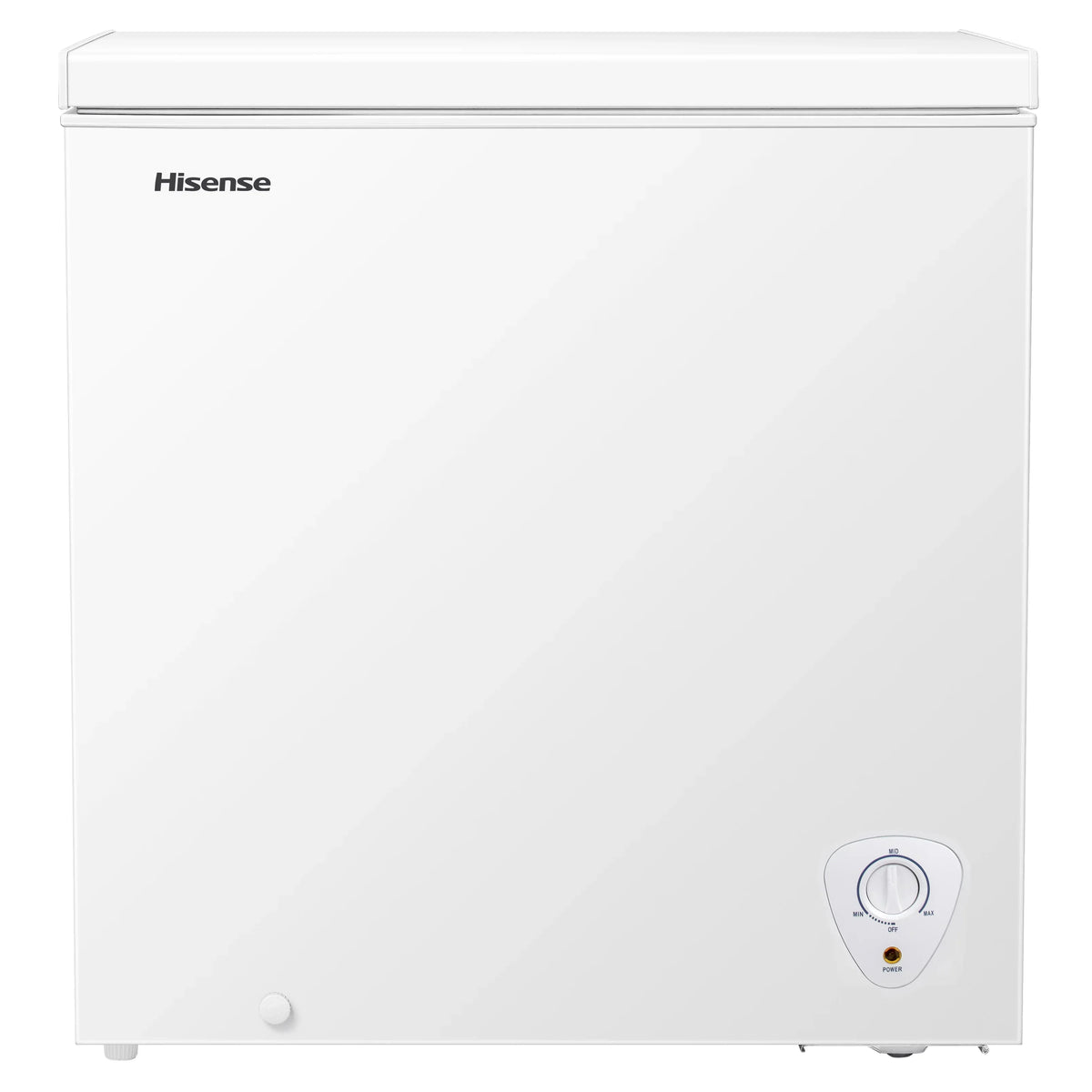 2026 NewHisense 7 cu ft Garage Ready Chest Freezer- White
