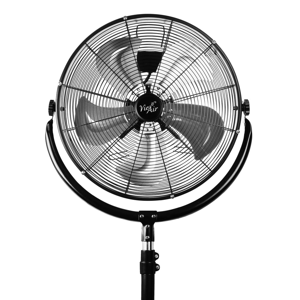 2026 NewVieAir 20'' 3-Speed High Velocity 360" Tilting Pedestal Industrial Fan