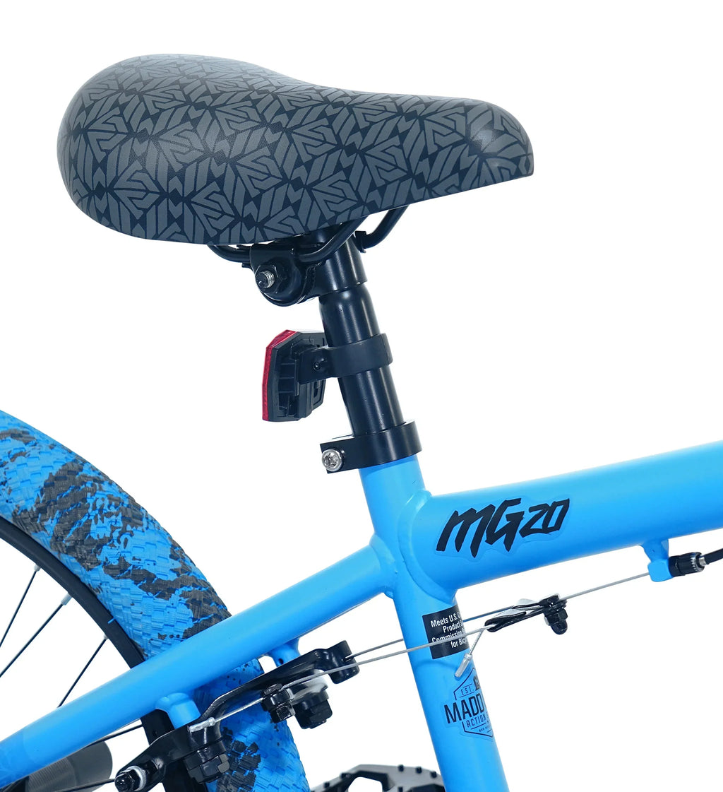 2026 New20" Kent Maddgear Child Bicycle, 20" Wheels, Kids Ages 7-13 Years, Blue