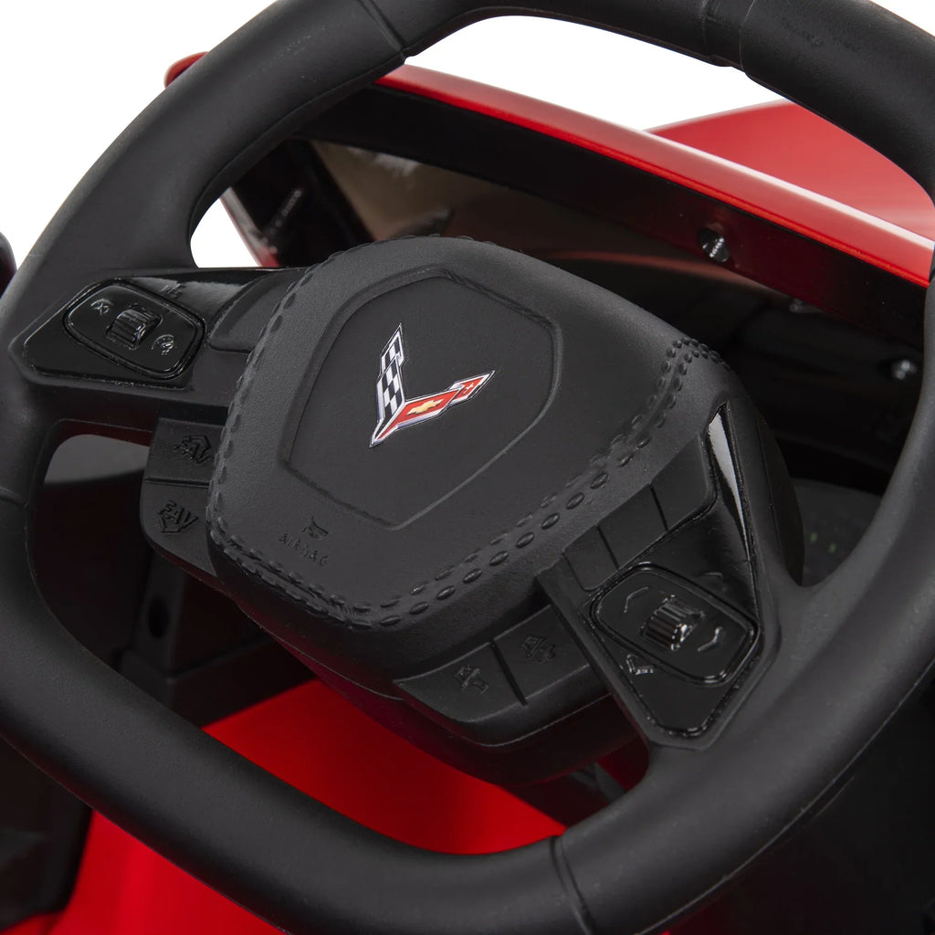 2026 New12V Huffy Corvette Stingray, Battery Powered Ride-On Car, Children Ages 3+, Sounds
