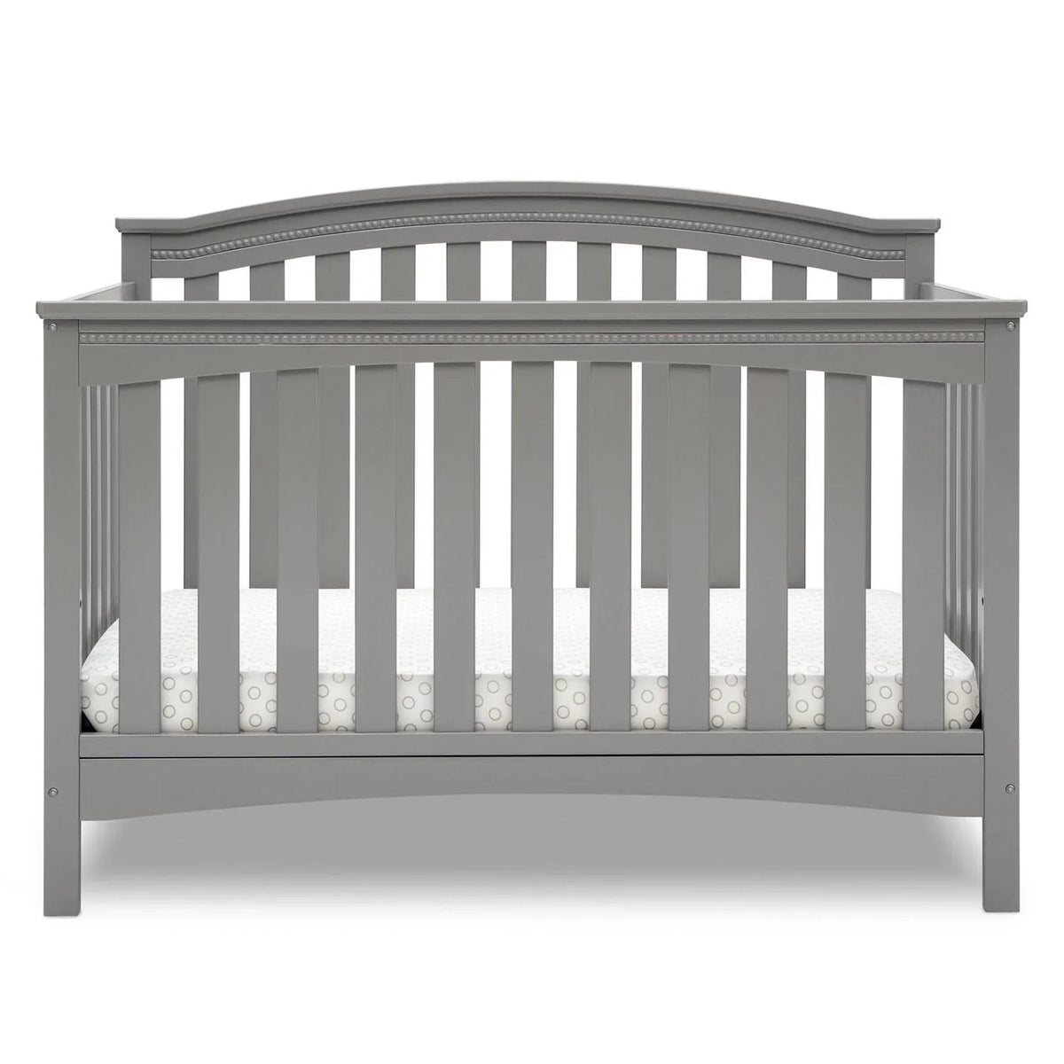 2026 NewDelta Children Waverly 6-in-1 Convertible Baby Crib. Grey