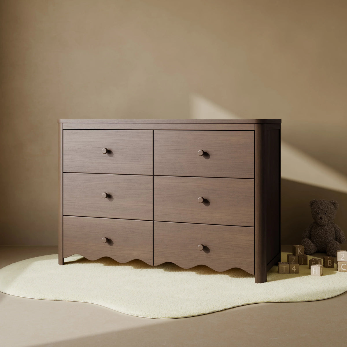2026 NewStorkcraft Casablanca 6 Drawer Nursery Dresser, Sage