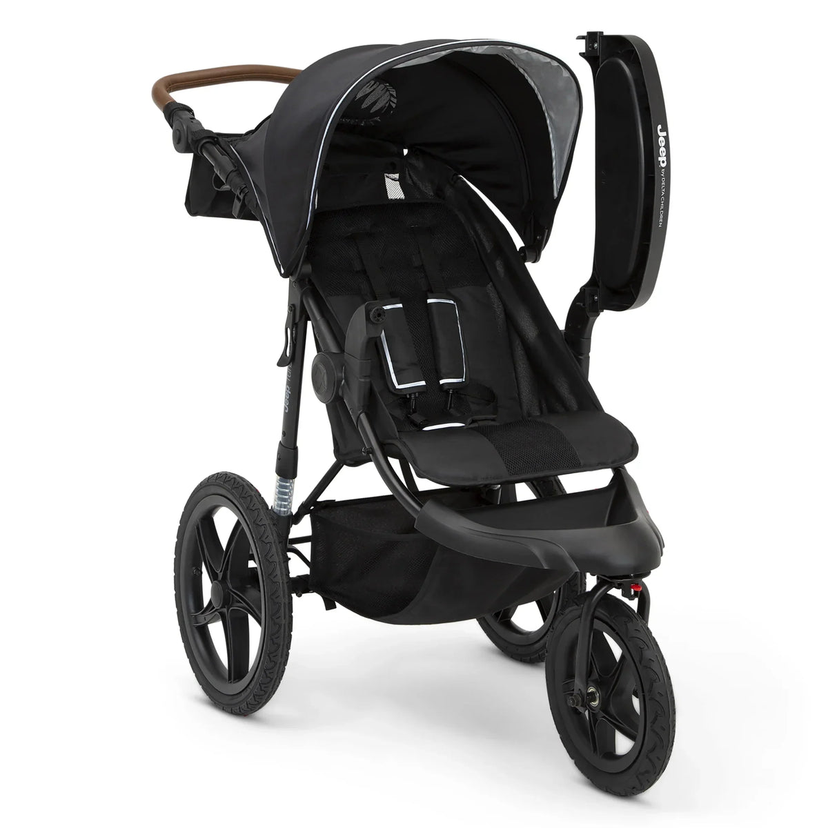 2026 NewJeep TurboGlyde Jogging Stroller by Delta Children, Black