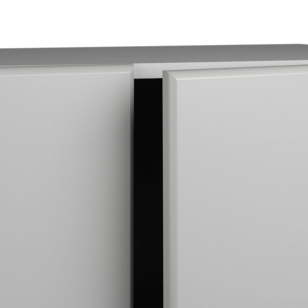 2026 NewPrepac Elite 2 Door Standing Storage Cabinet, Light Gray