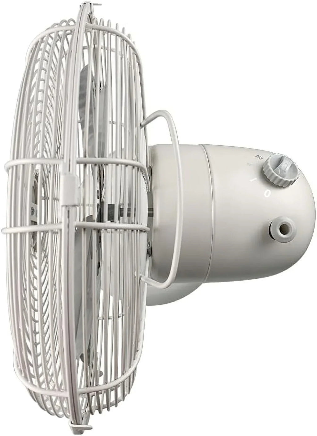 2026 NewGood Housekeeping Retro All-Metal Table Fan (92618) with 3 Speed Settings, Wide Oscillation, and Carrying Handle"