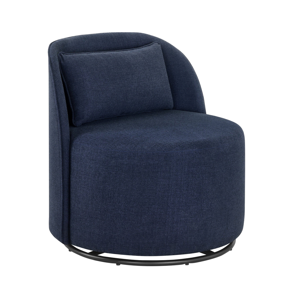 2026 NewBetter Homes & Gardens Juliet Modern Arch Swivel Accent Chair, Cream Boucle