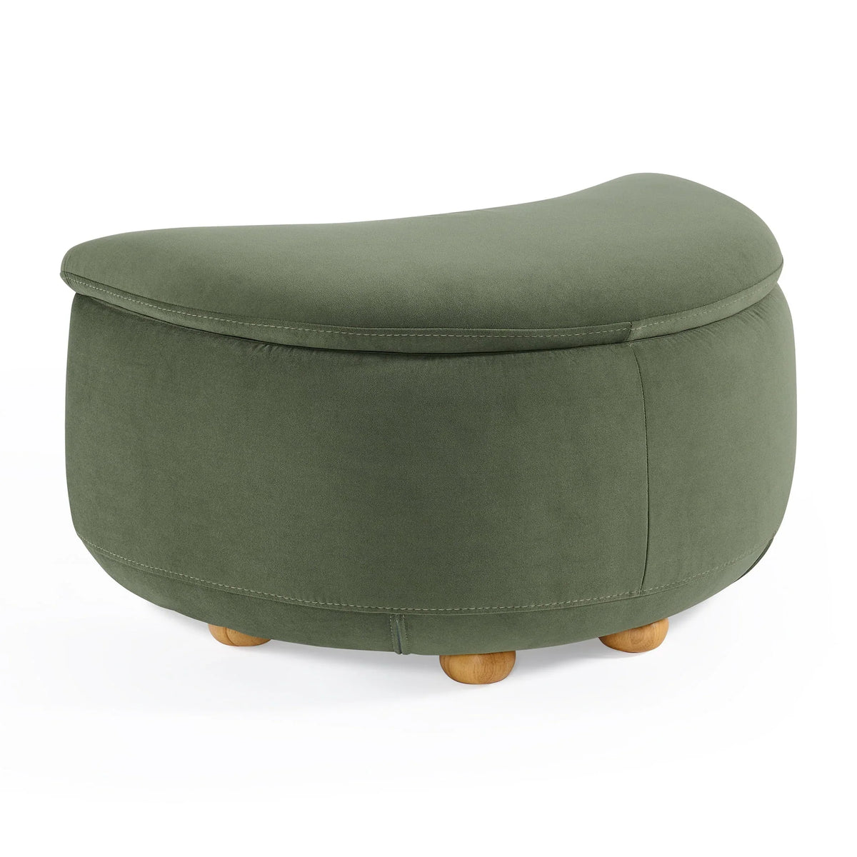 2026 NewBetter Homes & Gardens Juliet Modern Boucle Chaise & Storage Ottoman, Pearl