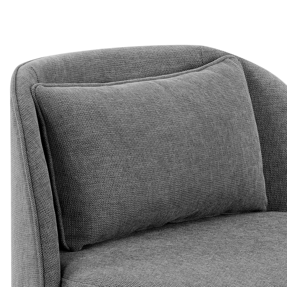 2026 NewBetter Homes & Gardens Juliet Modern Arch Swivel Accent Chair, Cream Boucle