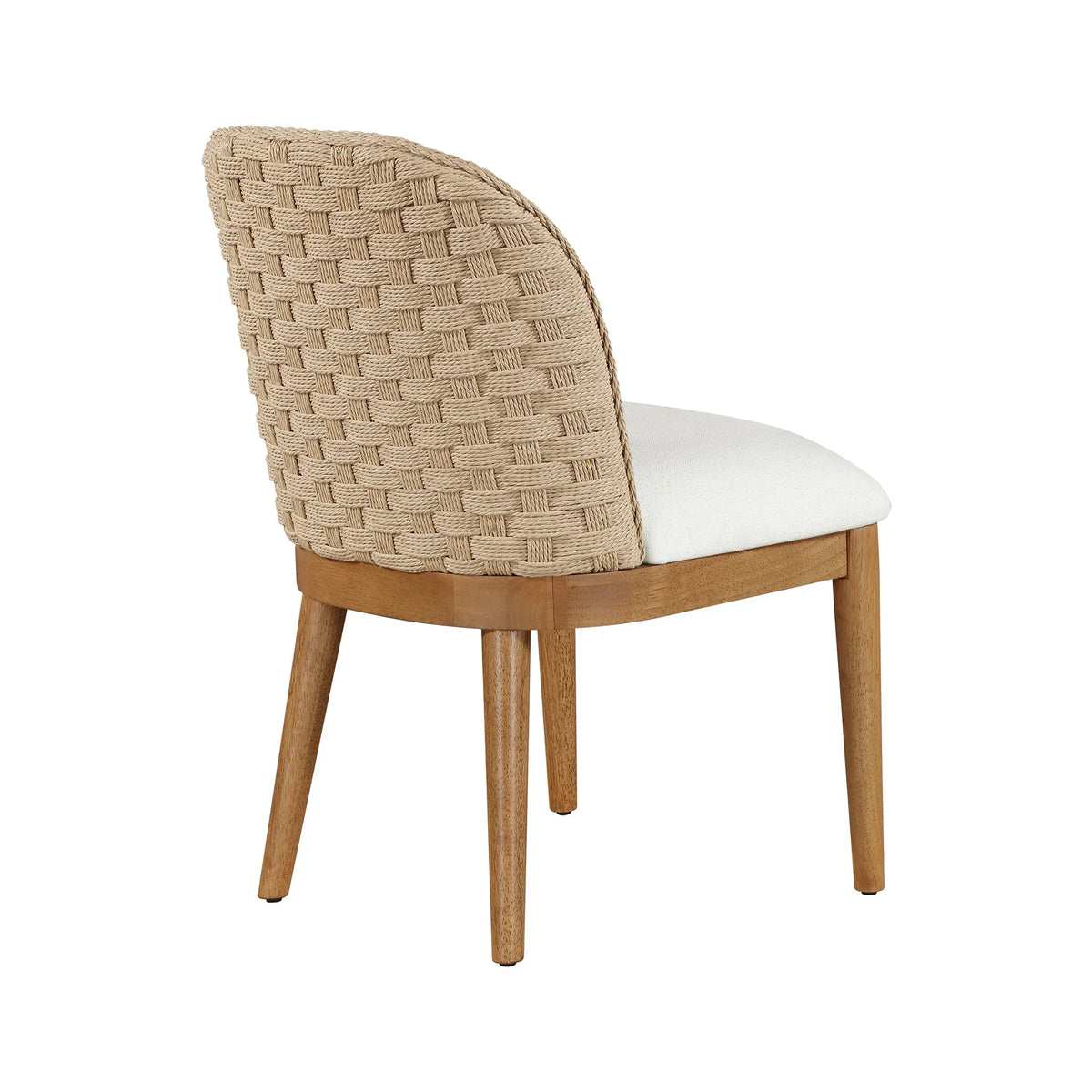 2026 NewMy Texas House Saylor Farmhouse Dining Chair Set, Natural Wood, Set of 2