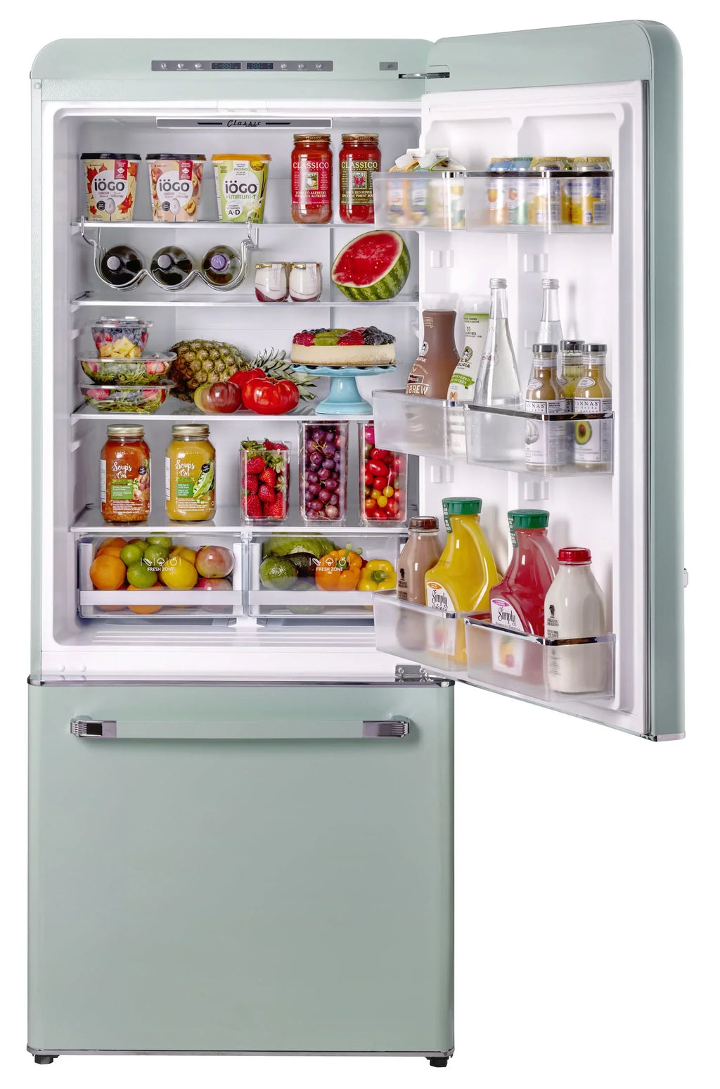 2026 NewUnique Appliances Ugp-510L Ac Classic Retro 30" Wide 17.7 Cu. Ft. Energy Star Certified