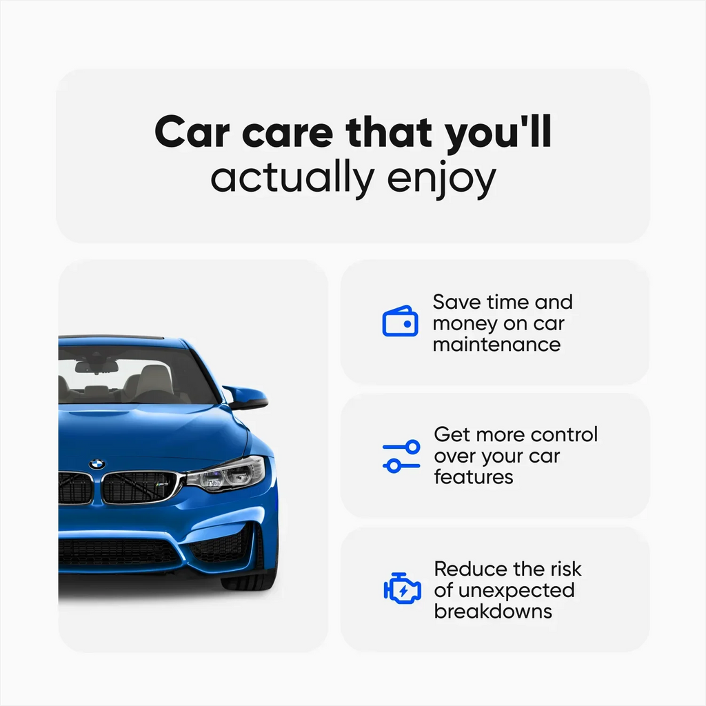 2026 NewNew! OBDeleven 3 Scan Tool, OBD2 Bluetooth Car Code Reader, Auto Diagnostic Scanner for iOS & Android
