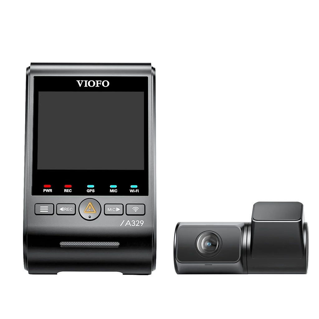 2026 NewVIOFO A329 2CH First 4K 60FPS Front and 2K Rear Wi-Fi 6 Dash Cam HDR with Sony STARVIS 2 Sensors Support SSD Storage