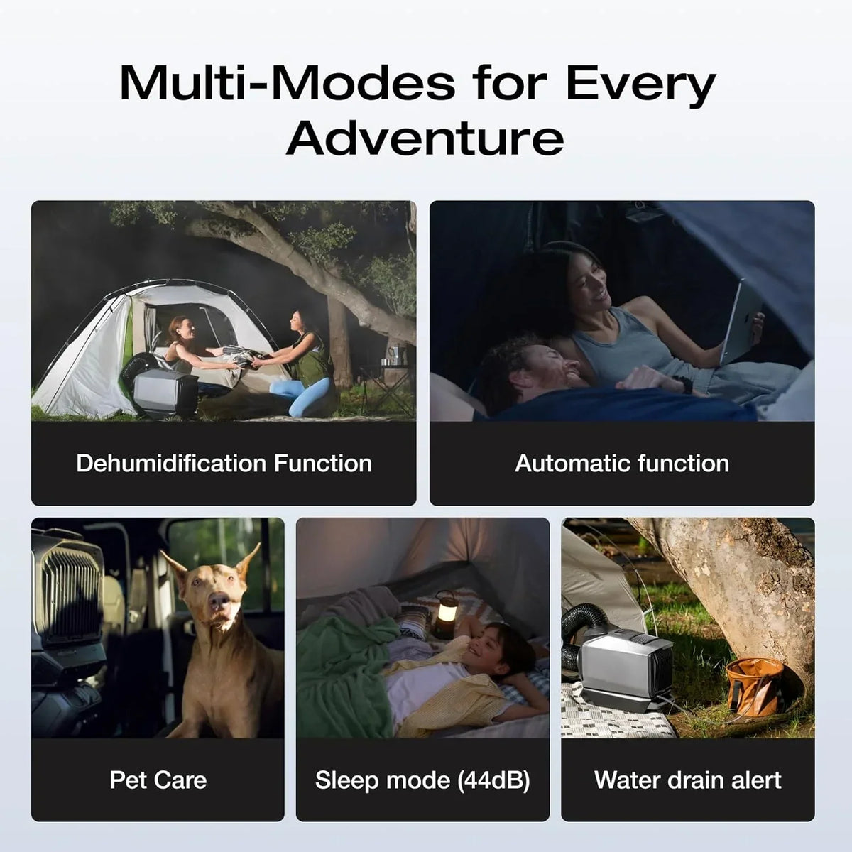 2026 NewEF EcoFlow WAVE 3 Portable Air Conditioner, 1800W/6100 BTU Cooling and 2000W/6800 BTU Heating, 1000W Fast Charging in 75 mins, 8H Wireless Running, APP Control, for Camping, Vanlife, RVs