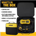 2026 NewDEWALT Level-2 Portable Electric Vehicle EV Charger up to 16 Amps, 120-240-Volt AC 3.8 KW, 25 Ft. Cable, Weatherproof