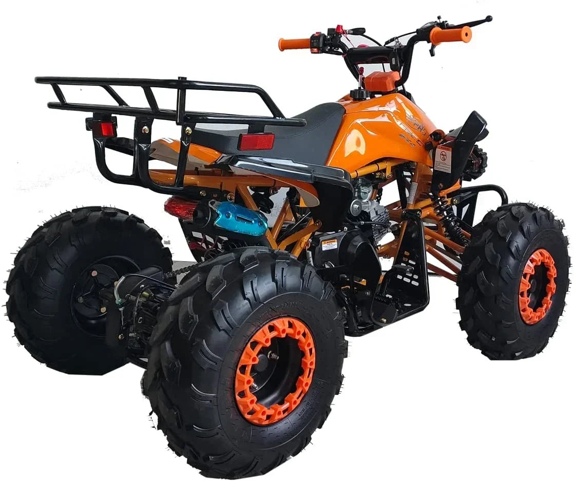 2026 NewX-Pro Brand New 125cc Gas ATV, Automatic Transmission w/Reverse Remote Control Big 19"/18" Tires