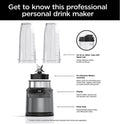 2026 NewNinja Nutri-Blender Pro with Auto-iQ, Personal Blender, CL401A