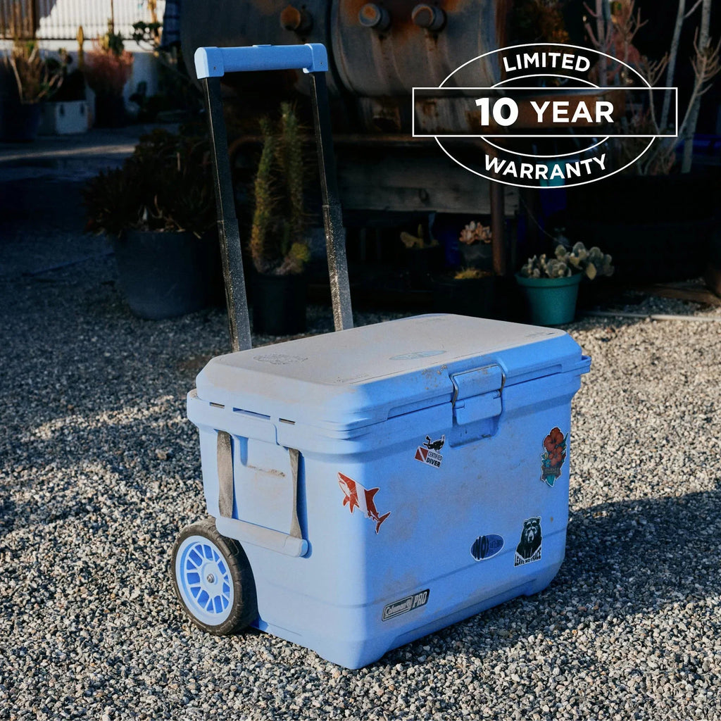 2026 NewColeman Pro 55-Quart Wheeled Hard Cooler