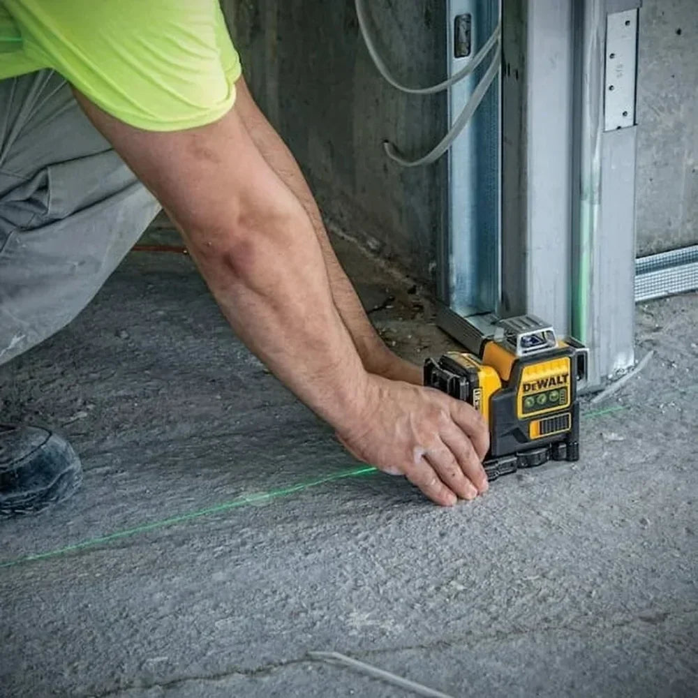 2026 NewDeWalt DW089LG 12V Max Laser Level, 3-Way 360 Green Degrees Professional Architectural Laser, Rotary and Linear Laser Levels. for Laser for Home Renovation Layout or Architectural Design
