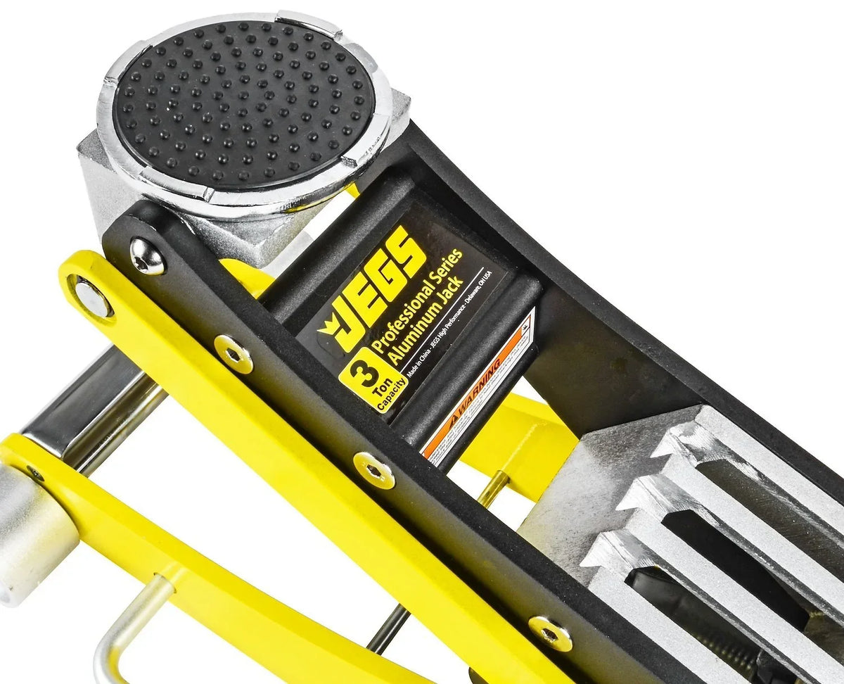 2026 NewJEGS 80077 Professional Low-Profile Aluminum Floor Jack 3-Ton Low-Profile: 3 1/2
